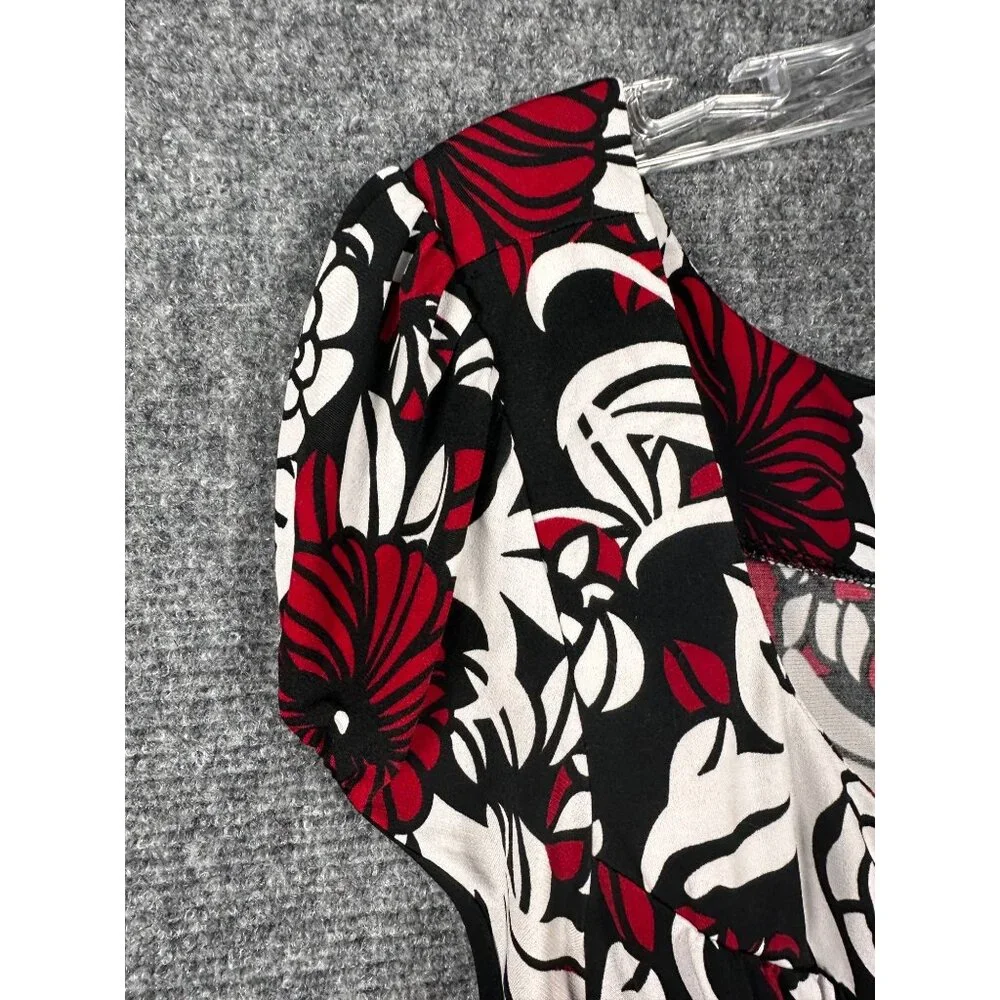 Vintage Y2K Speechless BabyDoll Top Large Black Red White Punk Fairy Grunge - Picture 4 of 9